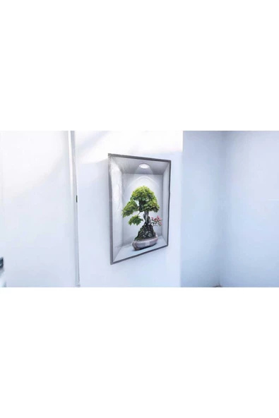 3d Yapışkanlı Duvar Sticker 30x40 Cm Mini Ağaç - 3