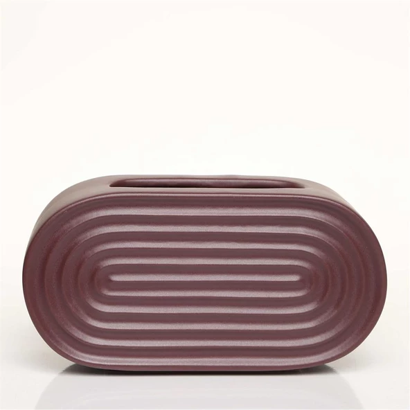 Vitale Oasıs Bordo Vazo Küçük 21*9*11 Cm AK.JL0009 ürün görseli 1