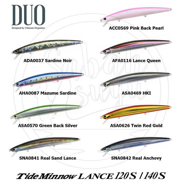 Duo Tide Minnow Lance 120S SNA0841 Real Sand Lance - 2