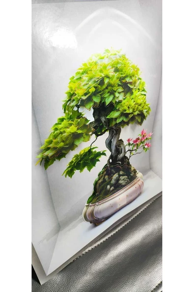 3d Yapışkanlı Duvar Sticker 30x40 Cm Mini Ağaç - 5