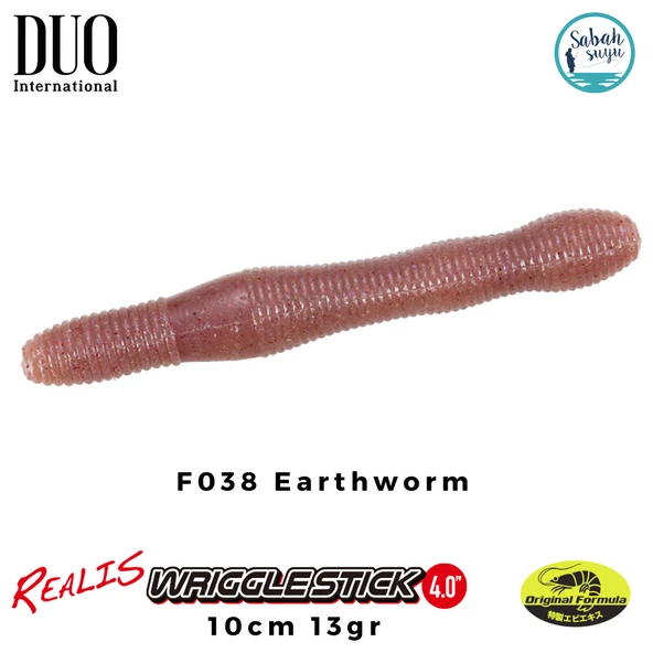 Duo Realis Wriggle Stick 4" 10cm 13gr F038 Earthworm