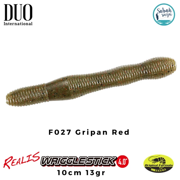 Duo Realis Wriggle Stick 4" 10cm 13gr F027 Gripan Red ürün görseli