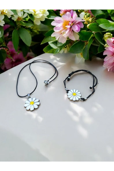 PAPATYA MODEL KOLYE&BİLEKLİK SETİ