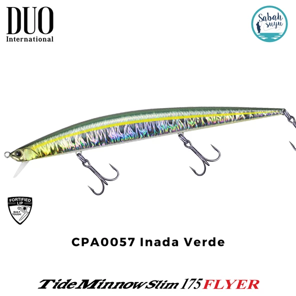 Duo Tide Minnow Slim 175 FLYER CPA0057 Inada Verde - 1
