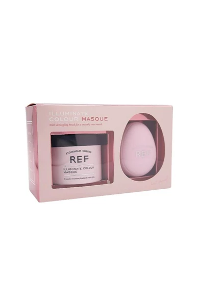 REF Promo Box Illumınate Colour Masque 250 Ml + Detanglıng Brush