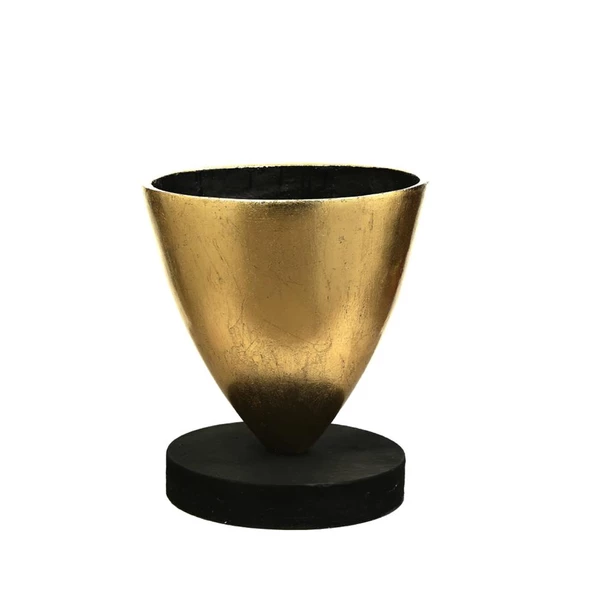 Vitale Fiber Glass Vazo Gold 36x30x42 cm AK.WLT0430