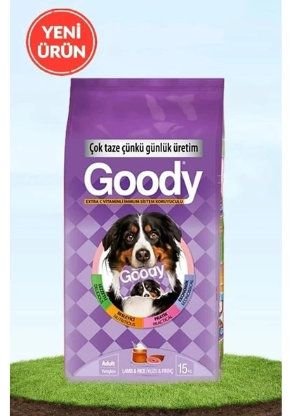 Goody C Vitaminli Kuzu Etli 15 kg Yetişkin Köpek Maması