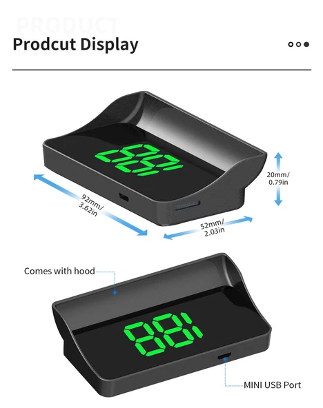 HUD Projektör Hız Ekranı - 5