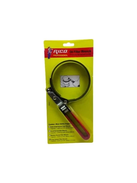 RİCO AYARLI YAĞ FİLTRE SÖKME ANAHTARI 95-111 mm 013-KK1119 - Resim 4