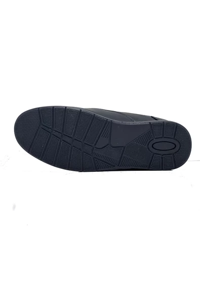 BERENNİ M515 Siyah Hakiki Deri Comfort Günlük Erkek Ayakkabı - 5