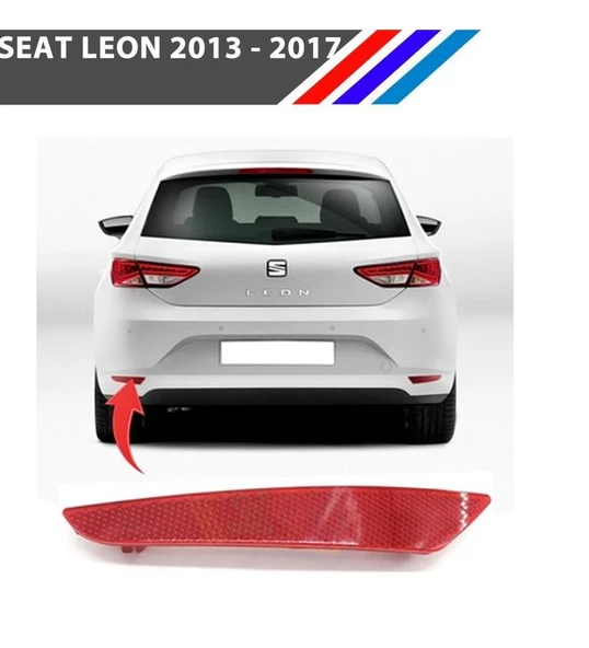 5F0945105F SEAT LEON 12 - TAMPON REFLEKTORU ARKA SOL İTHAL