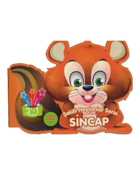 Şekilli Hayvanlar Serisi - Sincap Parıltı Yayınları ürün görseli