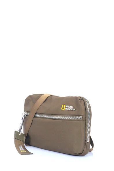 National Geographic Postacı Çapraz Çanta Haki N16182 - 2