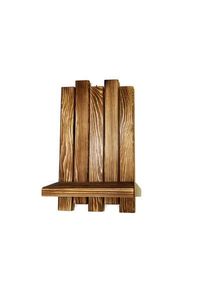 Ahşap Duvar Saksılık Kitaplık Duvar Çiçeklik Dekoratif Duvar Raf Ahşap Kokulu (33 CM X 19 CM) - 2