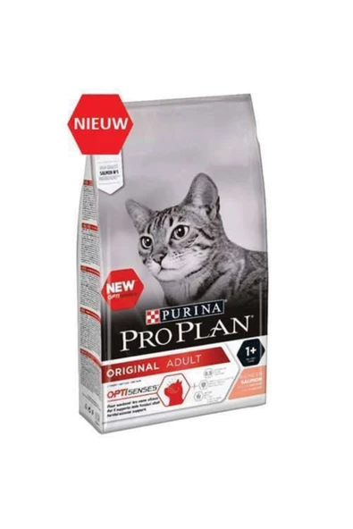 Pro Plan Adult Somon Balıklı Yetişkin Kedi Mama10 Kg