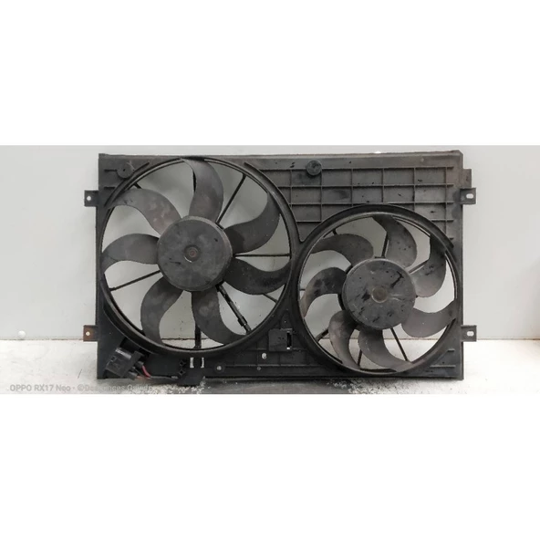 FANTECH 30206072-FAN MOTORU DUAL KIT CİFT FAN 1.4 TSI TİGUAN 07 > 1K0121207T//1565