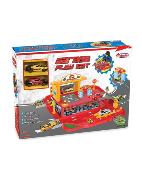 Dede 1 Katlı Garaj Oyun Seti 03066 - Resim 3