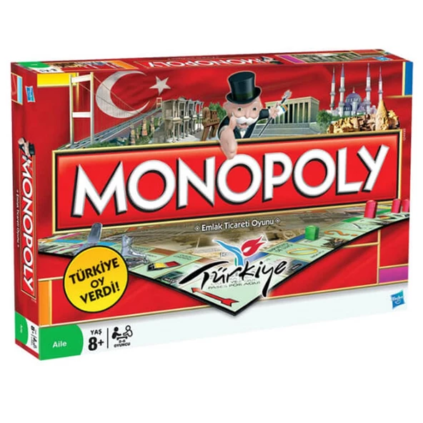 Monopoly Türkiye Hasbro 01610 ürün görseli