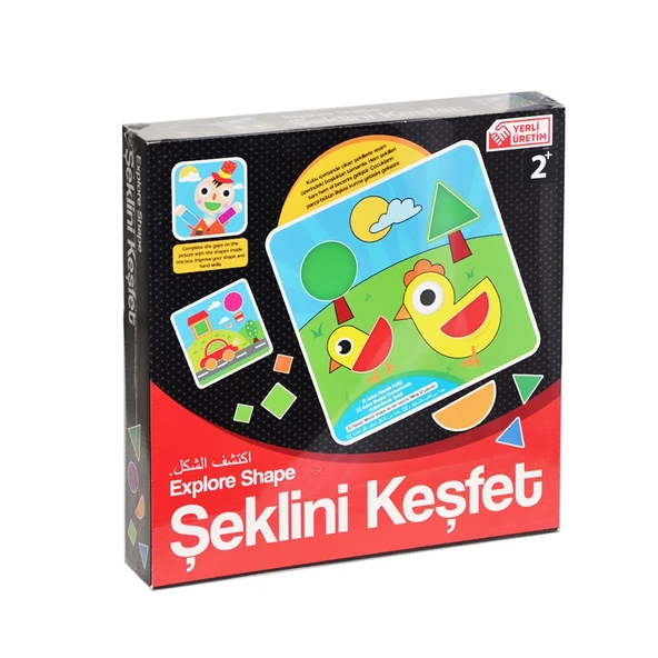 Redka Kumtoys Şeklini Keşfet Eğitici Oyun Akıl ve Zeka Oyunu