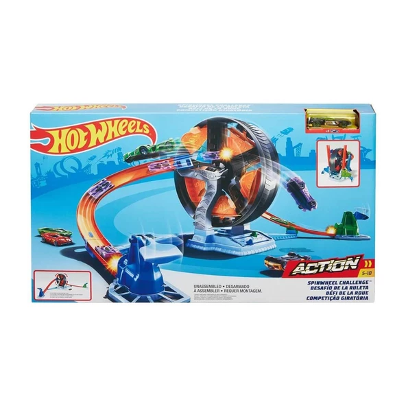 HOT Wheels Dönen Tekerlek Macerası Yarış Seti GJM77