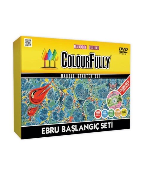 Kumtoys Eğitici Ve Öğretici Colourfully Ebru Başlangıç Seti