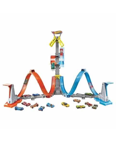 Hot Wheels Loop Launcher Dikey Uçuş Heyecanı Pist Seti GRW39