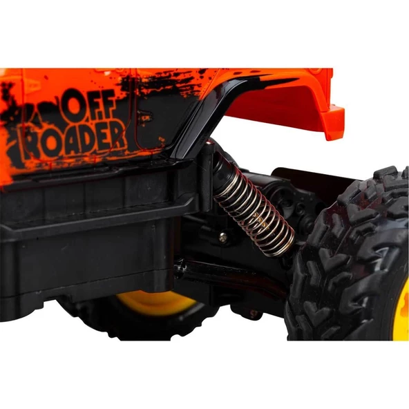 1:18 Rock Crawler Uzaktan Kumandalı Aksiyon Aracı 07544 Kırmızı - Resim 2