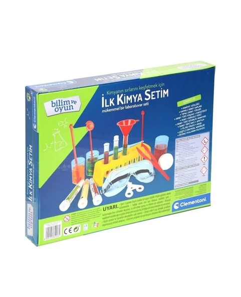 Clementoni Bilim ve Oyun İlk Kimya Setim 64228 - Resim 3