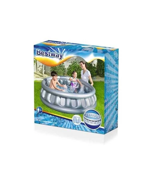 Bestway Şişme Havuz 152x43 cm Metalik Giri - Resim 2