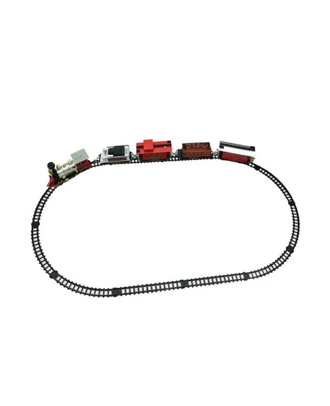 Klasik Tren Seti Sesli ve Işıklı 35 Parça - Resim 2