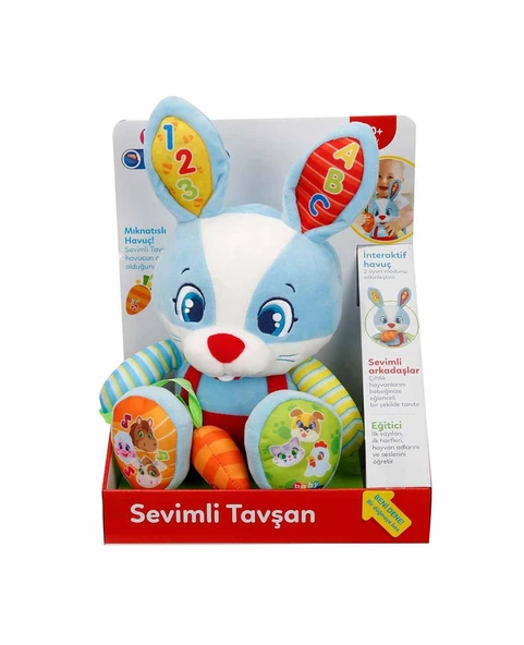 Baby Clementoni İnteraktif Sevimli Tavşan 64544 - 4