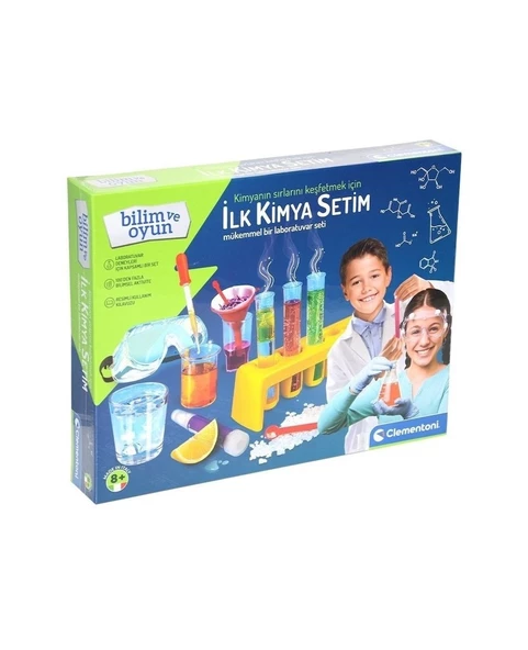 Clementoni Bilim ve Oyun İlk Kimya Setim 64228 ürün görseli