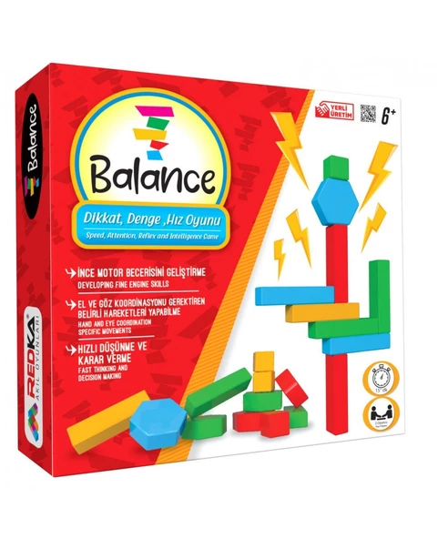 REDKA BALANCE DİKKAT DENGE VE HIZ OYUNU ürün görseli