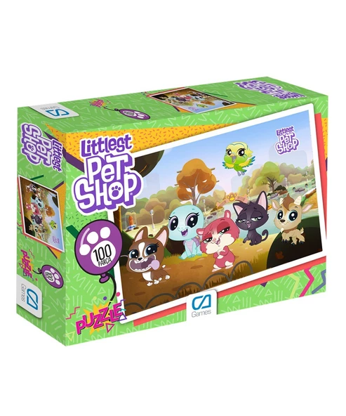 CA Games 5011 Lıttlest Petshop Puzzle 100 - 1