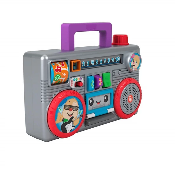 Fisher Price Eğlen ve Öğren Müzik Kutusu Türkçe Konuşan Aktivite Oyuncağı GYC04