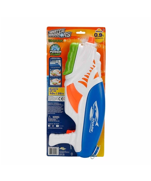 Buzzbee 45 cm Köpek Balığı Su Tabancası 900 ml - Resim 2