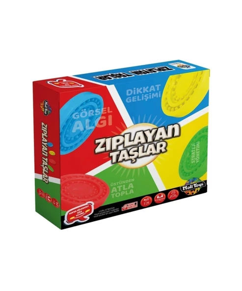 Molitoys Zıplayan Taşlar Eğlenceli Aile Oyunu