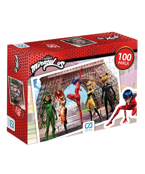 CA Games Miraculous 100 Parça Puzzle 5002