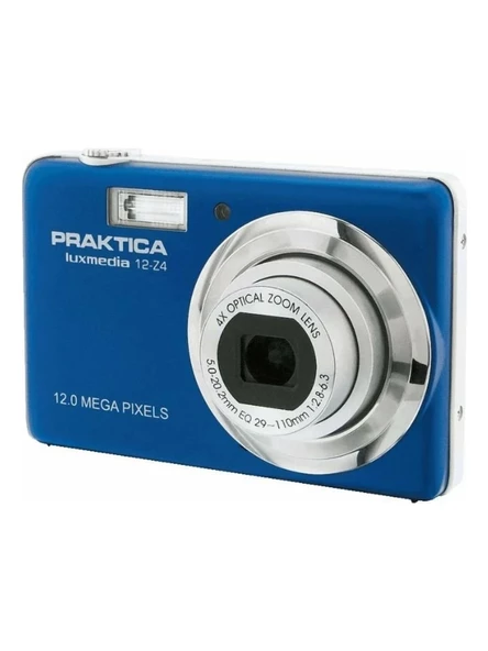 Praktica Luxmedia 12-Z4 12 MP Dijital Fotoğraf Makinesi MAVİ