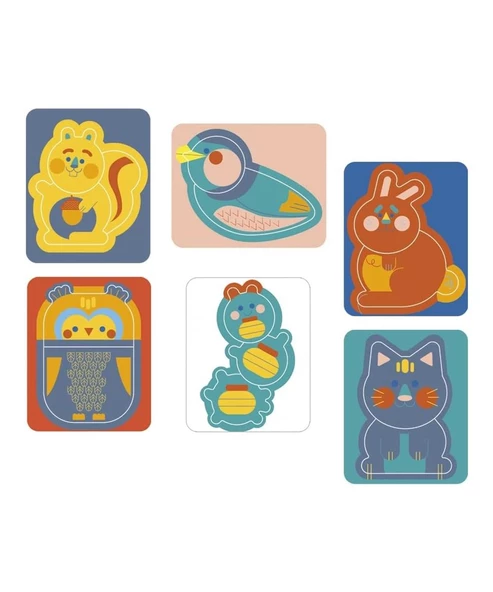 Clementoni Little Match Sevimli Hayvanlar 16717 - Resim 2