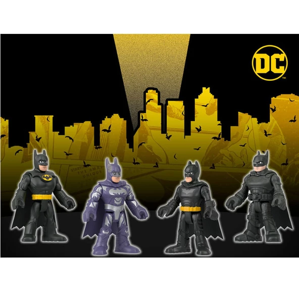 Imaginext DC Super Friends Batman 85. Yıl Seti HXY44 - Resim 4
