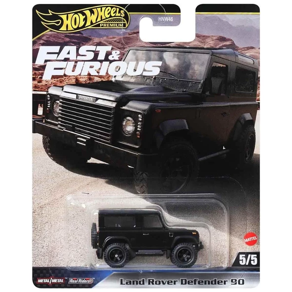 Hot Wheels Fast Furious Premium Arabalar HNW46 HYP74 Land Rover Defender 90