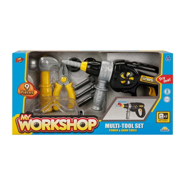 Zapp Toys My Workshop Matkaplı Tamir Seti 9 Parça