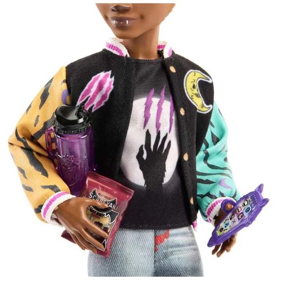 Monster High Ana Karakter Bebekler HPD53 HNF65 Rockseena - Resim 4