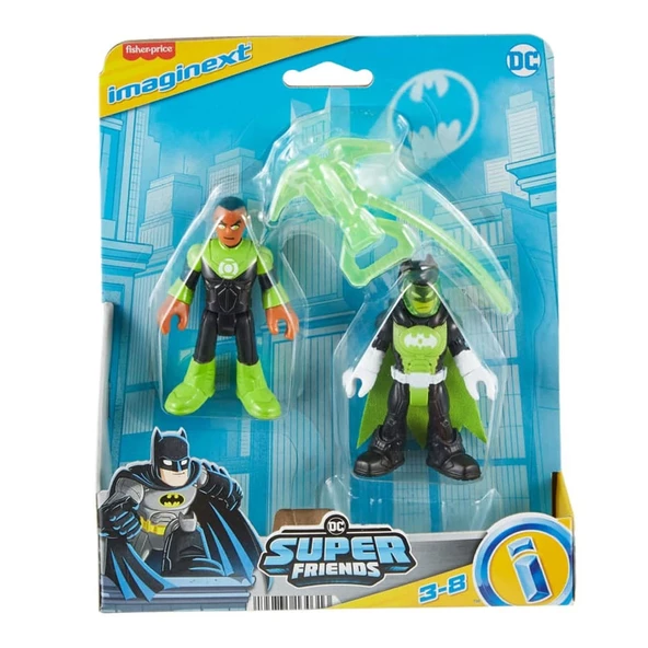 Imaginext DC Super Friends Figür M5645 HML10 Batman ve Green Lantern