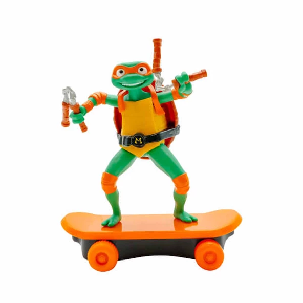 Ninja Turtles TMNT Mutant Mayhem Sewer Shredders Figür TU814001 Mikey