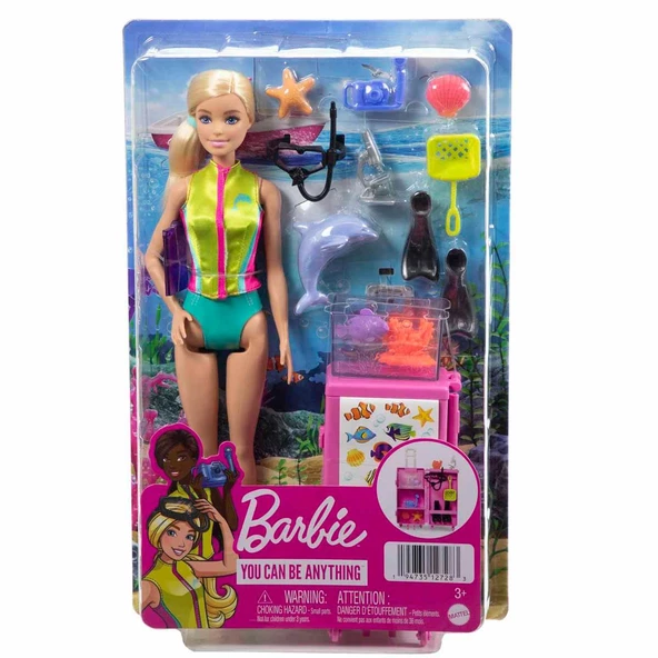 Barbie Deniz Biyoloğu Oyun Seti HMH26 - Resim 3