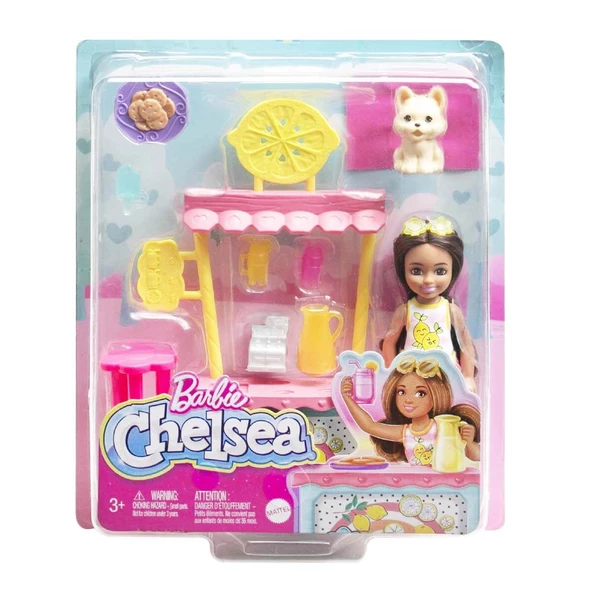 Barbie Chelsea Limonata Standı Oyun Seti HNY60 - Resim 3