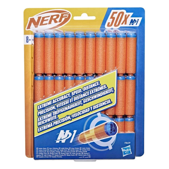 Nerf N-Serisi Dart 50'Li Yedek Paket F8639 - Resim 3