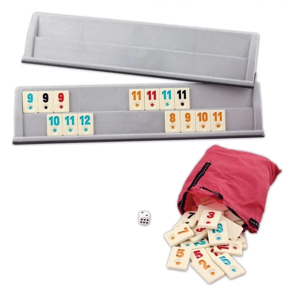 Star Flash Plastik Okey Takımı 1010129 - Resim 2